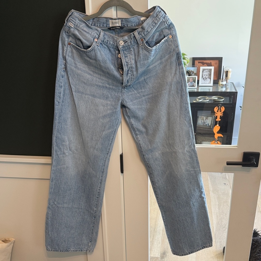 Citizens Of Humanity Light Blue Relaxed Jeans